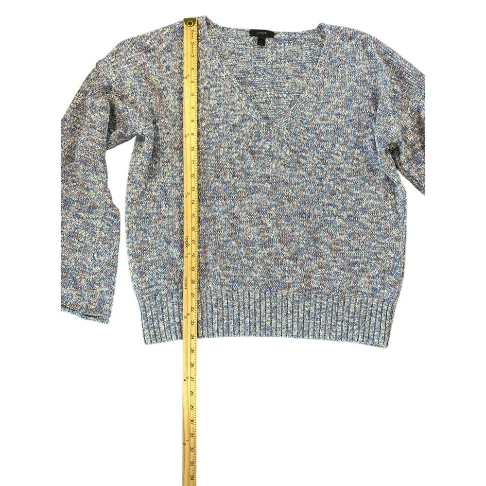 J. Crew Flare-sleeve Marled Swing Sweater - Picture 6 of 7